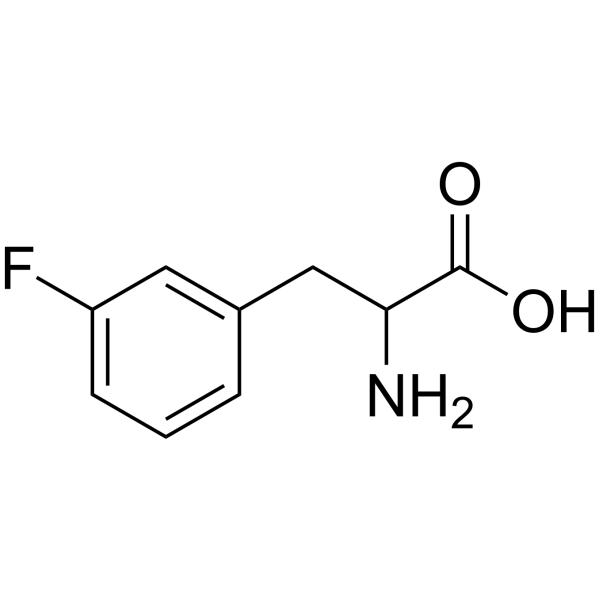 H-DL-Phe(3-F)-OH Chemical Structure