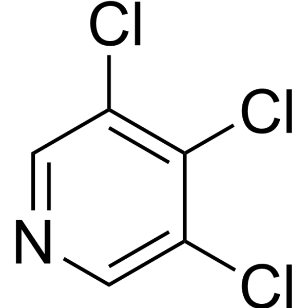 3,4,5-Trichloropyridine Chemical Structure