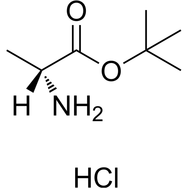 H-D-Ala-OtBu.HCl Chemical Structure