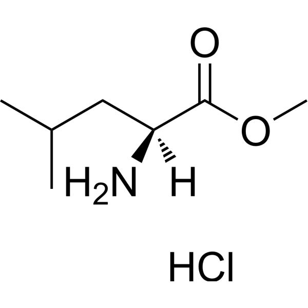 H-Leu-OMe.HCl Chemical Structure