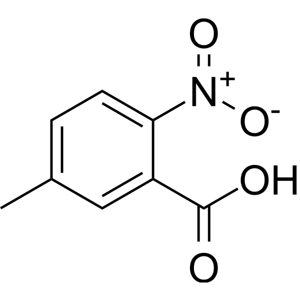 5-Methyl-2-nitrobenzoic acid Chemical Structure