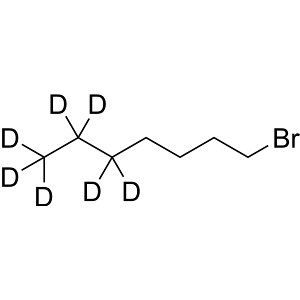 1-Bromoheptane-d<sub>7</sub> Chemical Structure