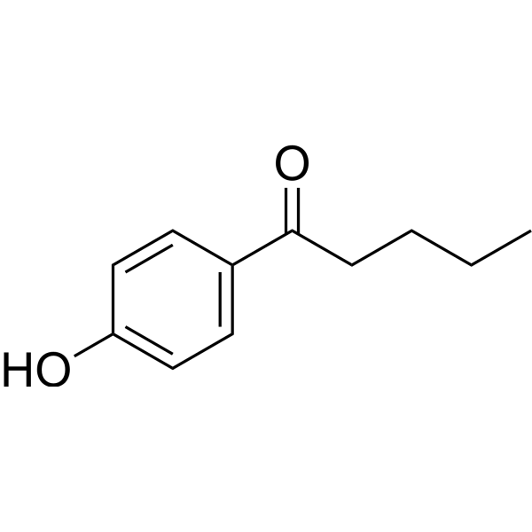 4'-Hydroxyvalerophenone Chemical Structure