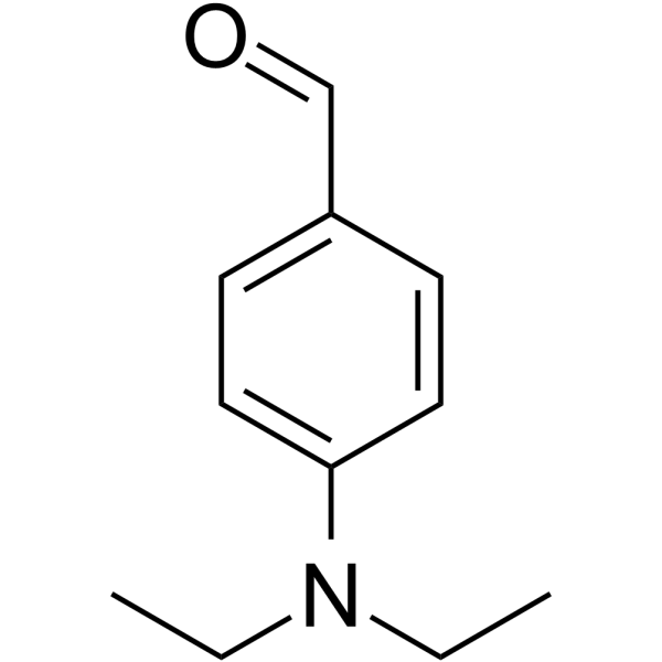 4-Diethylaminobenzaldehyde Chemical Structure