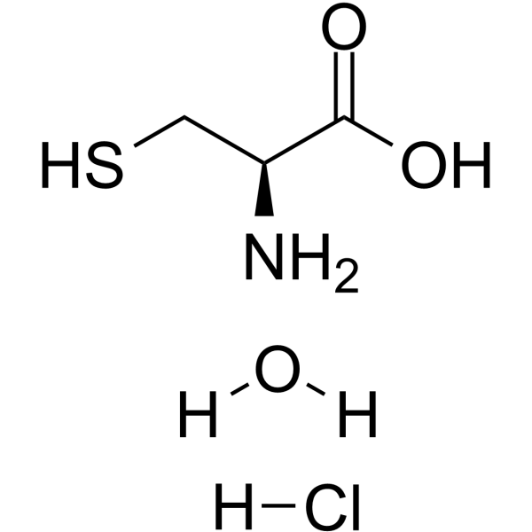 L-Cysteine hydrochloride hydrate Chemical Structure