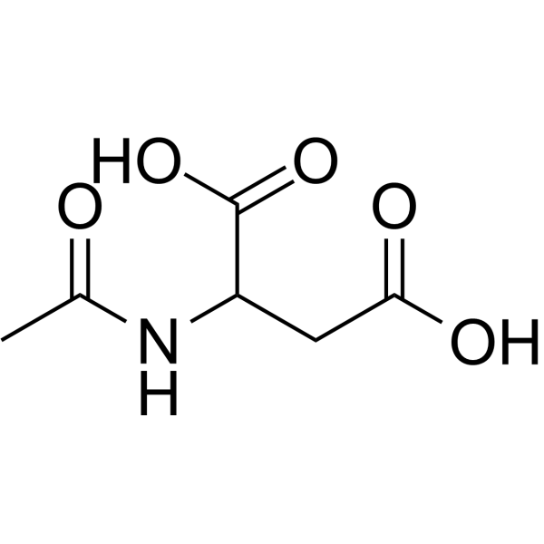 2-Acetamidosuccinic acid Chemical Structure