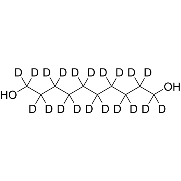 1,10-Decanediol-d<sub>20</sub> Chemical Structure