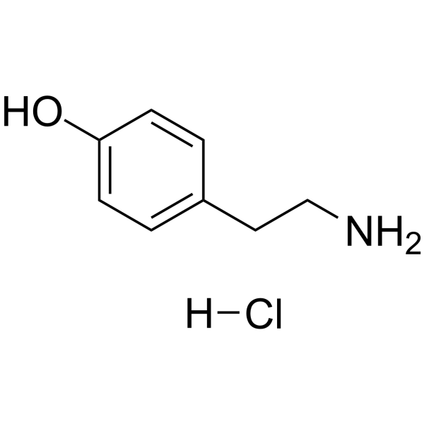 Tyramine hydrochloride Chemical Structure