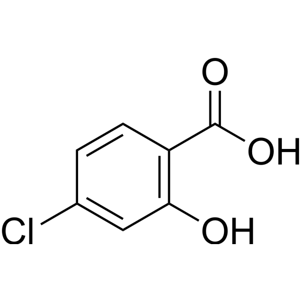 4-Chlorosalicylic acid Chemical Structure