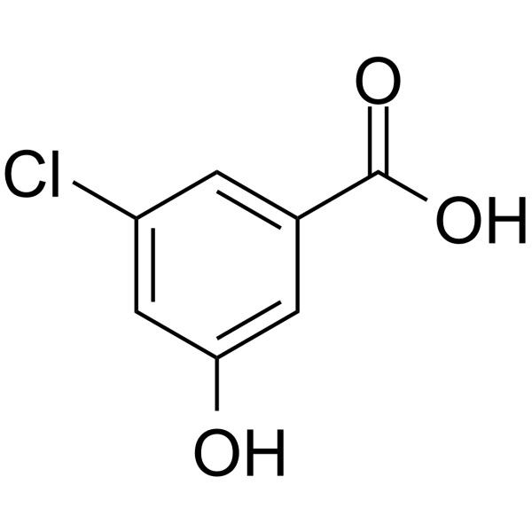 3-Chloro-5-hydroxybenzoic acid Chemical Structure