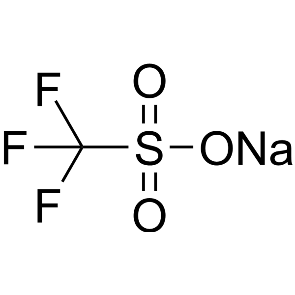 Trifluoromethanesulfonic acid sodium Chemical Structure