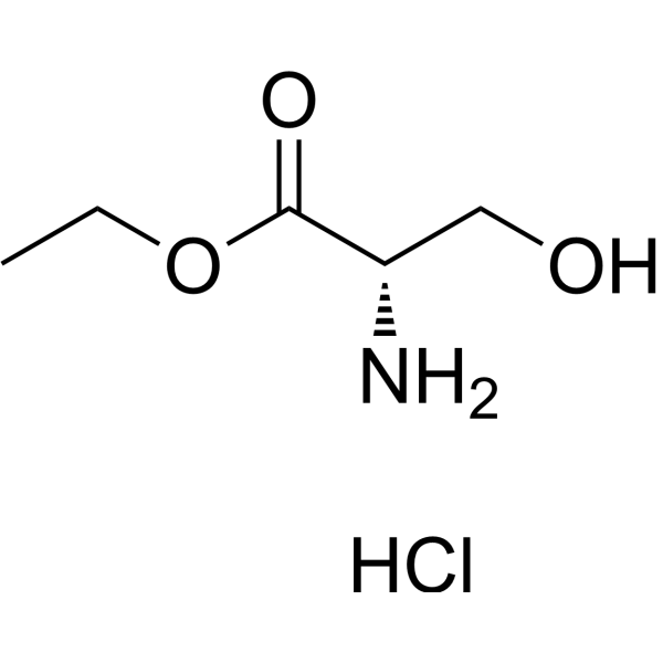 H-Ser-OEt.HCl Chemical Structure