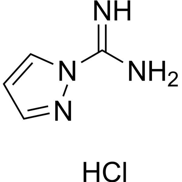 1H-Pyrazole-1-carboximidamide hydrochloride Chemical Structure