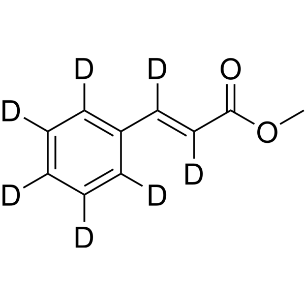 Methyl cinnamate-d<sub>7</sub> Chemical Structure
