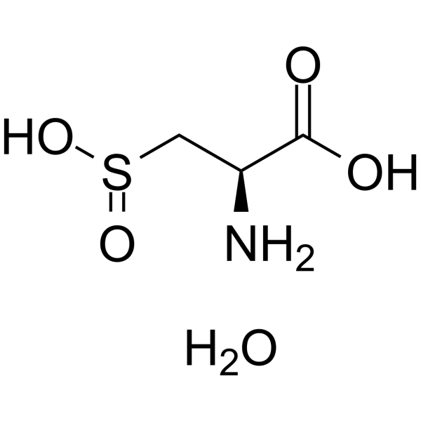 L-Cysteinesulfinic acid monohydrate Chemical Structure