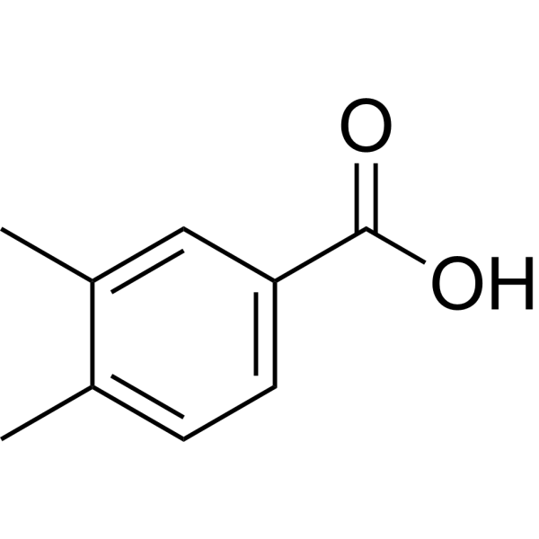 3,4-Dimethylbenzoic acid Chemical Structure