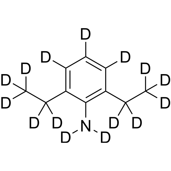2,6-Diethylaniline-d<sub>15</sub> Chemical Structure