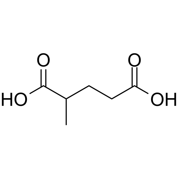 2-Methylpentanedioic acid Chemical Structure