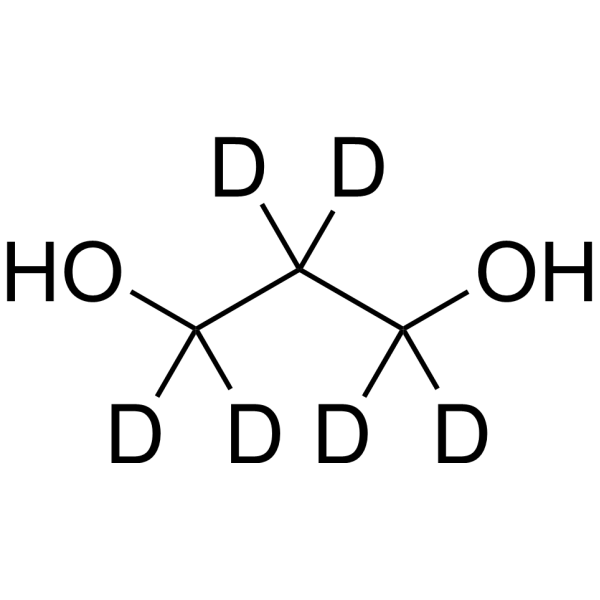 1,3-Propanediol-d<sub>6</sub> Chemical Structure