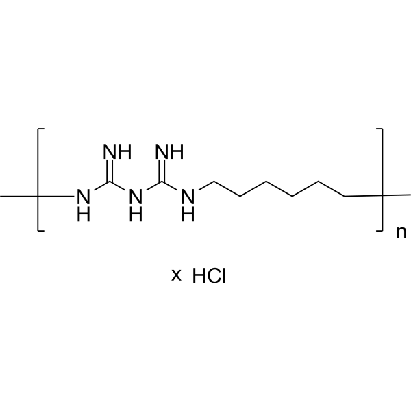 Poly(hexamethylenebiguanide) hydrochloride Chemical Structure