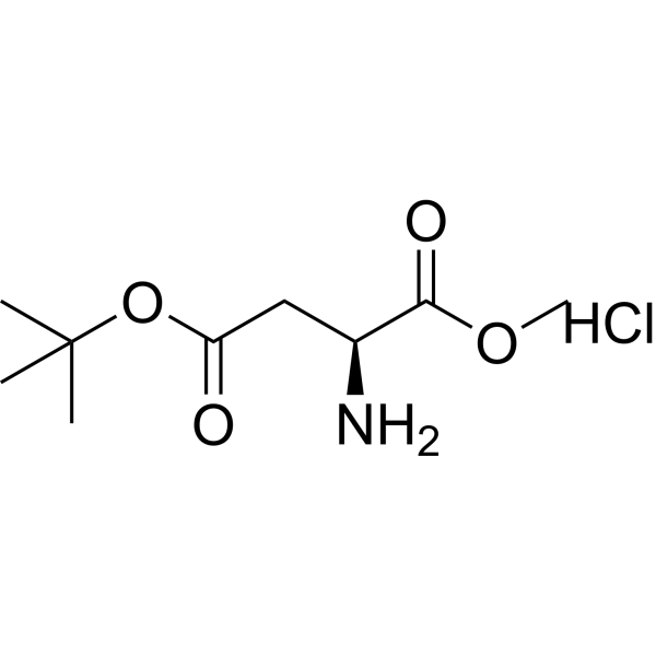 H-Asp(OtBu)-OMe.HCl Chemical Structure