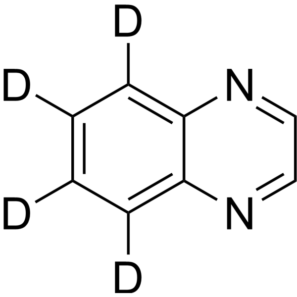 Quinoxaline-d<sub>4</sub> Chemical Structure