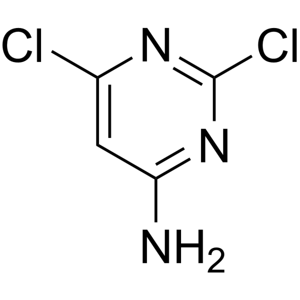 4-Amino-2,6-dichloropyrimidine Chemical Structure