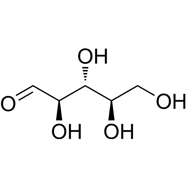 D-Ribose(mixture of isomers) Chemical Structure
