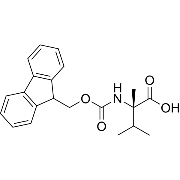 (S)-<em>2</em>-((((9H-Fluoren-9-yl)methoxy)carbonyl)<em>amino</em>)-<em>2</em>,3-dimethylbutanoic acid