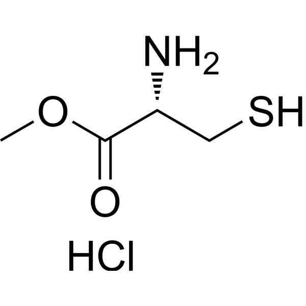 Methyl D-cysteinate hydrochloride Chemical Structure