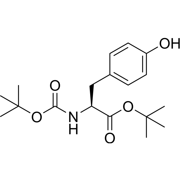 Boc-Tyr-OtBu Chemical Structure