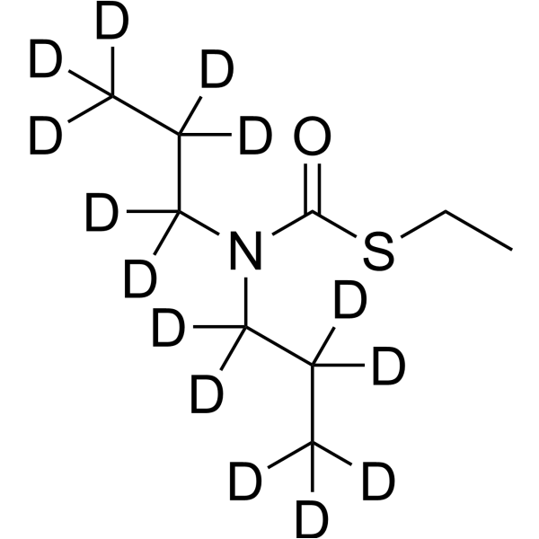S-Ethyl dipropylthiocarbamate-d<sub>14</sub> Chemical Structure