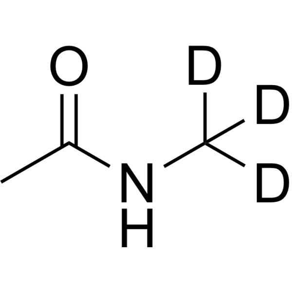 N-Methylacetamide-d<sub>3</sub> Chemical Structure