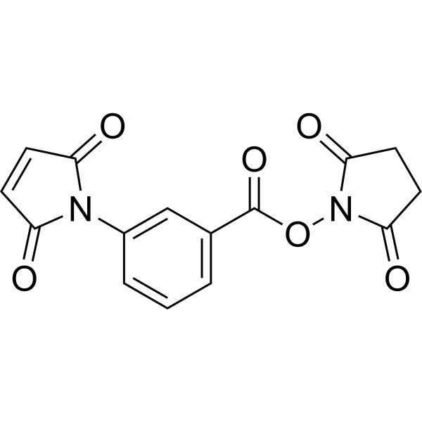 3-Maleimidobenzoic acid N-hydroxysuccinimide ester Chemical Structure