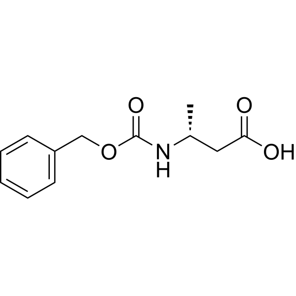 Z-β-D-HomoAla-OH Chemical Structure
