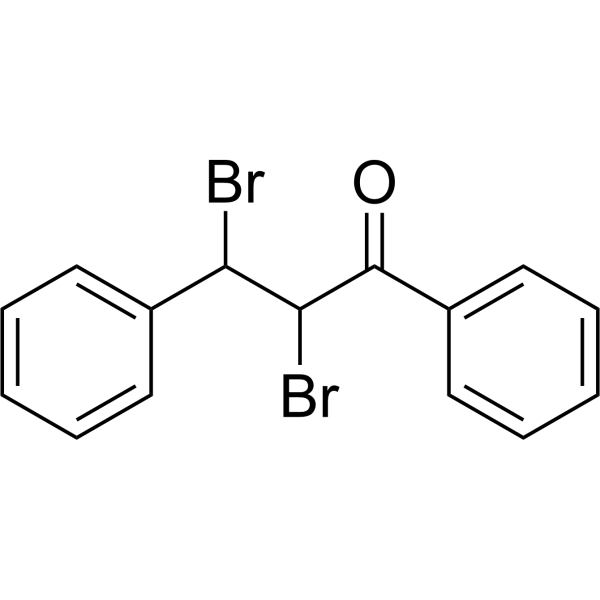 Chalcone dibromide Chemical Structure