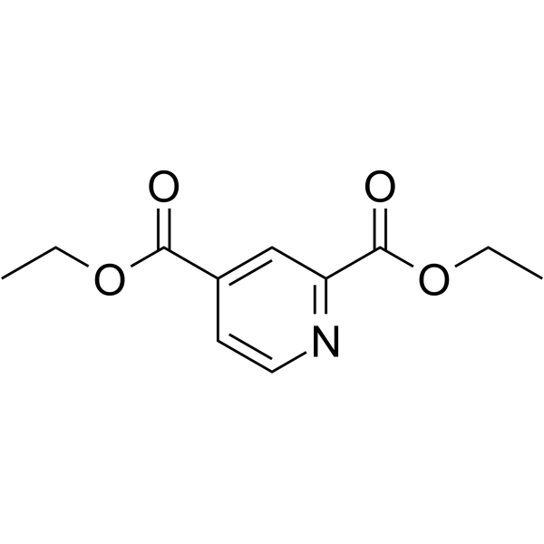 Diethyl pyridine-2,4-dicarboxylate Chemical Structure