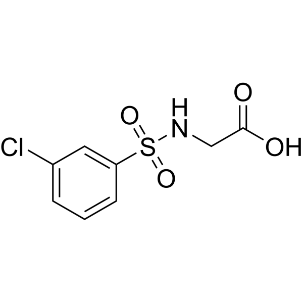 ((<em>3-Chlorophenyl</em>)<em>sulfonyl</em>)<em>glycine</em>