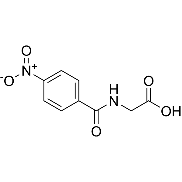 <em>N</em>-(<em>4</em>-Nitrobenzoyl)glycine