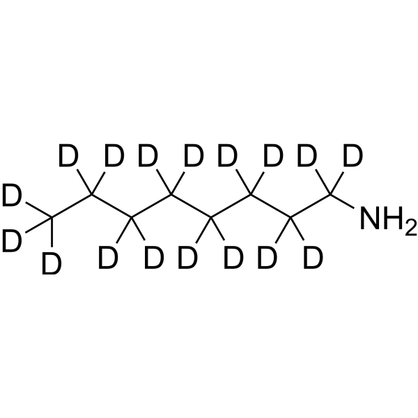 Octan-1-amine-d<sub>17</sub> Chemical Structure