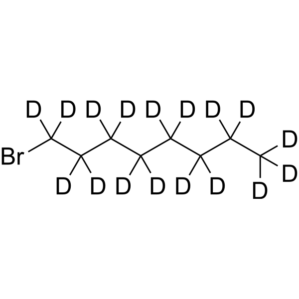 1-Bromooctane-d<sub>17</sub> Chemical Structure