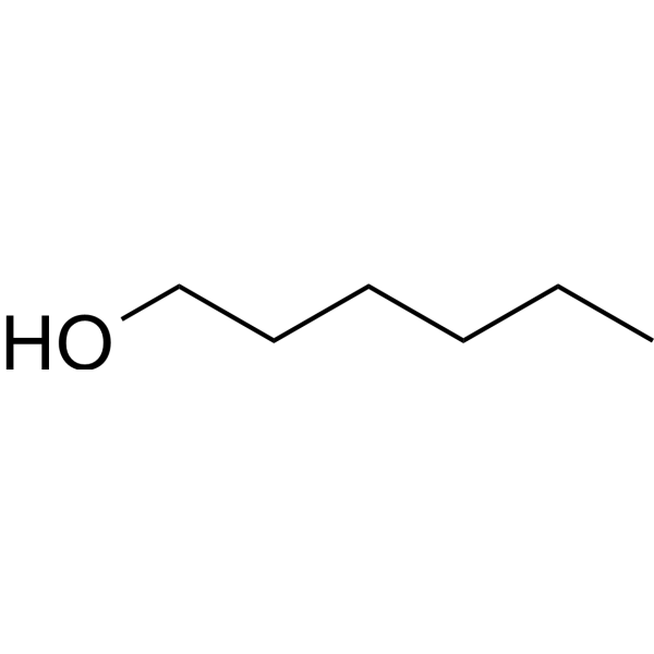 1-Hexanol Chemical Structure