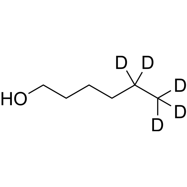 1-Hexanol-d<sub>5</sub> Chemical Structure