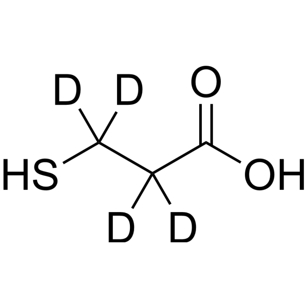 3-Mercaptopropionic acid-<em>d</em><em>4</em>