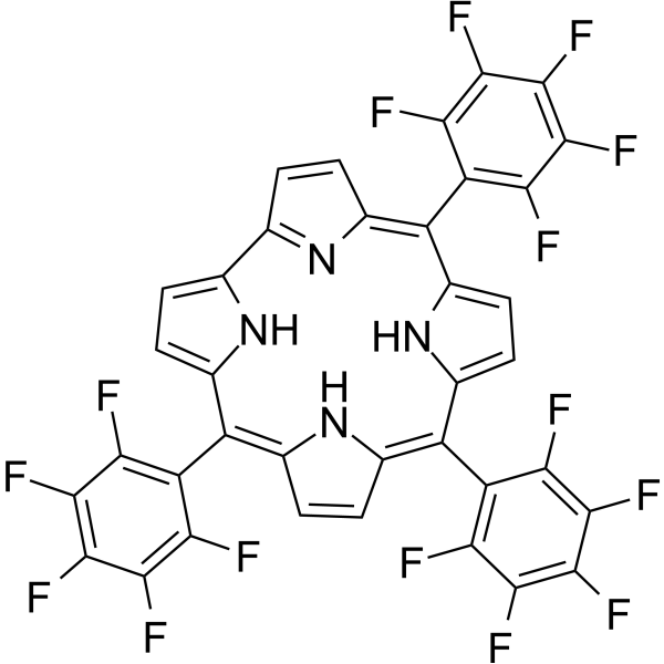 5,10,15-Tri(pentafluorophenyl)corrole Chemical Structure