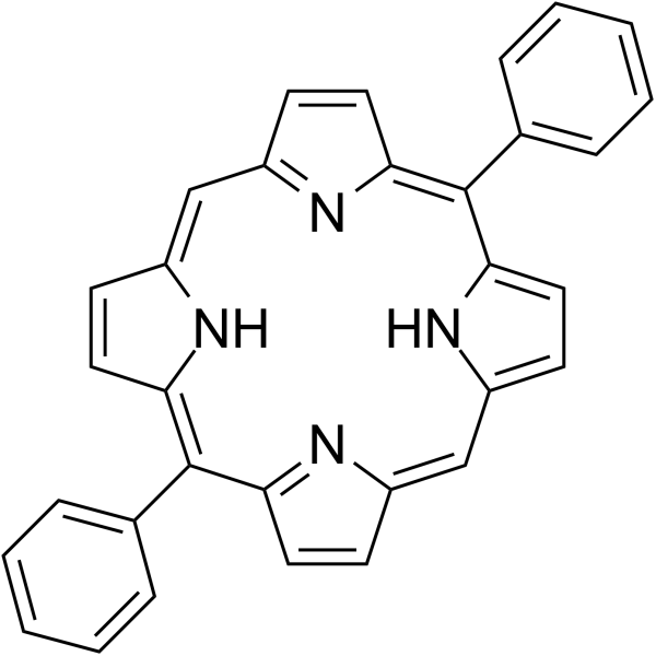 5,15-Diphenylporphyrin Chemical Structure