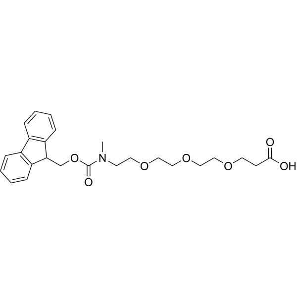 Fmoc-<em>N</em>-methyl-PEG3-CH<em>2</em>CH<em>2</em>COOH
