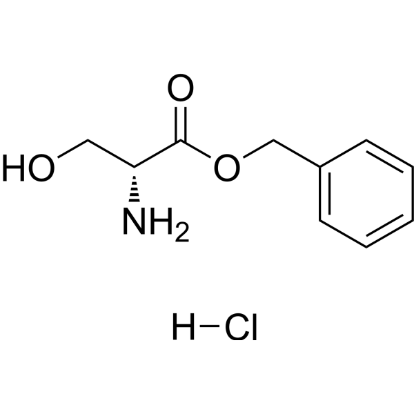 Benzyl D-serinate hydrochloride Chemical Structure