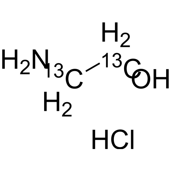 2-Aminoethan-<em>1</em>-ol-<em>13</em><em>c</em>2 hydrochloride