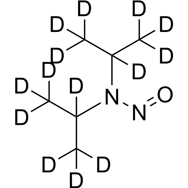 N,N-Diisopropylnitrous amide-d<sub>14</sub> Chemical Structure